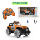 RC Stunt Drift Truck with LED Light-Up Wheels – 360° Rotation All-Terrain Remote Control Crawler Off-Road Vehicle Toy for Kids