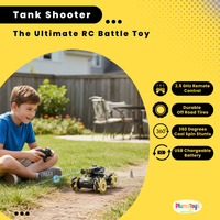 Children Remote Control Battle Tank Toys Can Fire Water Bombs Multiple Driving Modes Gesture Sensor Spray Four-Wheel Drive Tank
