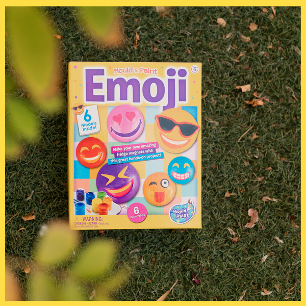 Smiley Mould and Pour Painting Kit for Kids Smiley Plaster Casting Set - Suitable for Children from 4 Years and Up toy best gift for boys girl ages  4 5 6 7 8 9 10