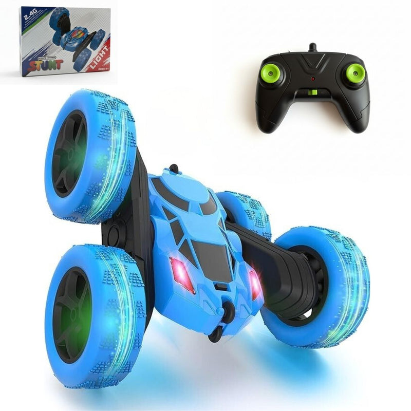 Double Sided RC Stunt Car Toy for Kids – 360° Spinning Drift Vehicle, Remote Control Off-Road Car with Flip Action, All-Terrain Hobby Car for Boys and Girls