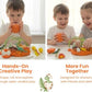 Prehistoric Sensory Dough Jar Kit for Kids - Travel Activity with Ancient Creature Figures & Charms - Fun Party Favor (DinoDough)