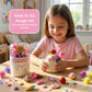 Candy Shop Sensory Dough Jar Kit for Kids - Pretend Play Activity with Sweet Treat Charms & Sprinkles - Travel Toy & Party Favor (Candy Shop)