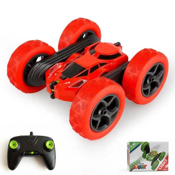 Double Sided RC Stunt Car Toy for Kids – 360° Spinning Drift Vehicle, Remote Control Off-Road Car with Flip Action, All-Terrain Hobby Car for Boys and Girls