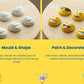 Smiley Mould and Pour Painting Kit for Kids Smiley Plaster Casting Set - Suitable for Children from 4 Years and Up toy best gift for boys girl ages  4 5 6 7 8 9 10