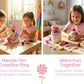Candy Shop Sensory Dough Jar Kit for Kids - Pretend Play Activity with Sweet Treat Charms & Sprinkles - Travel Toy & Party Favor (Candy Shop)