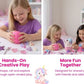 Unicorn Sensory Dough Jar Kit for Kids - Magical Activity with Mythical Charms & Sparkles - Travel Toy & Party Favor (Unicorn Sprinkle)