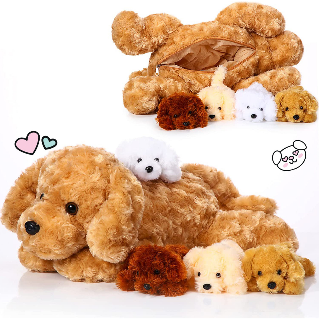 PlumoToys Puppy Stuffed Animals for boys Ages 3 4 5 6 7 8 Years 1
