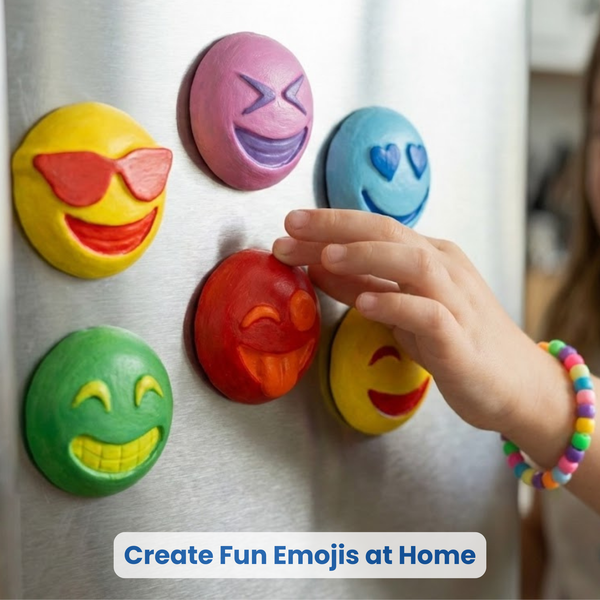 Smiley Mould and Pour Painting Kit for Kids Smiley Plaster Casting Set - Suitable for Children from 4 Years and Up toy best gift for boys girl ages  4 5 6 7 8 9 10