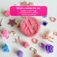 Unicorn Sensory Dough Jar Kit for Kids - Magical Activity with Mythical Charms & Sparkles - Travel Toy & Party Favor (Unicorn Sprinkle)