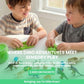 Dino Adventure Slime Jar Kit – Grab & Go Sensory Slime with Dinosaur Charms for Kids