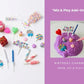 Happy Birthday Purple Slime Jar Kit – Grab & Go Sensory Slime Party Favor with Themed Charms for Kids