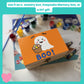 PlumoToys All-In-One DIY Wooden Treasure Box Painting Kit for Kids -Gift for Boys and Girls of All Ages, Use as Memory box Halloween box Jewelry box