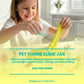 Pet Friends Slime Jar Kit – Grab & Go Sensory Slime with Cute Animal Charms for Kids