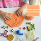 Sports Stars Slime Jar Kit – Grab & Go Sensory Slime with Sports Charms for Kids