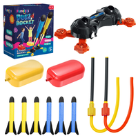 PlumoToys Dual Stomp Rocket Launcher Toy for Kids| Stomp Kids Foam Rockets With 6 Foam Rockets |Shoots Up to 100 Feet|Gift Toys for 3 4 5 6 7 8 9 10 11 Year Old Boys Girls