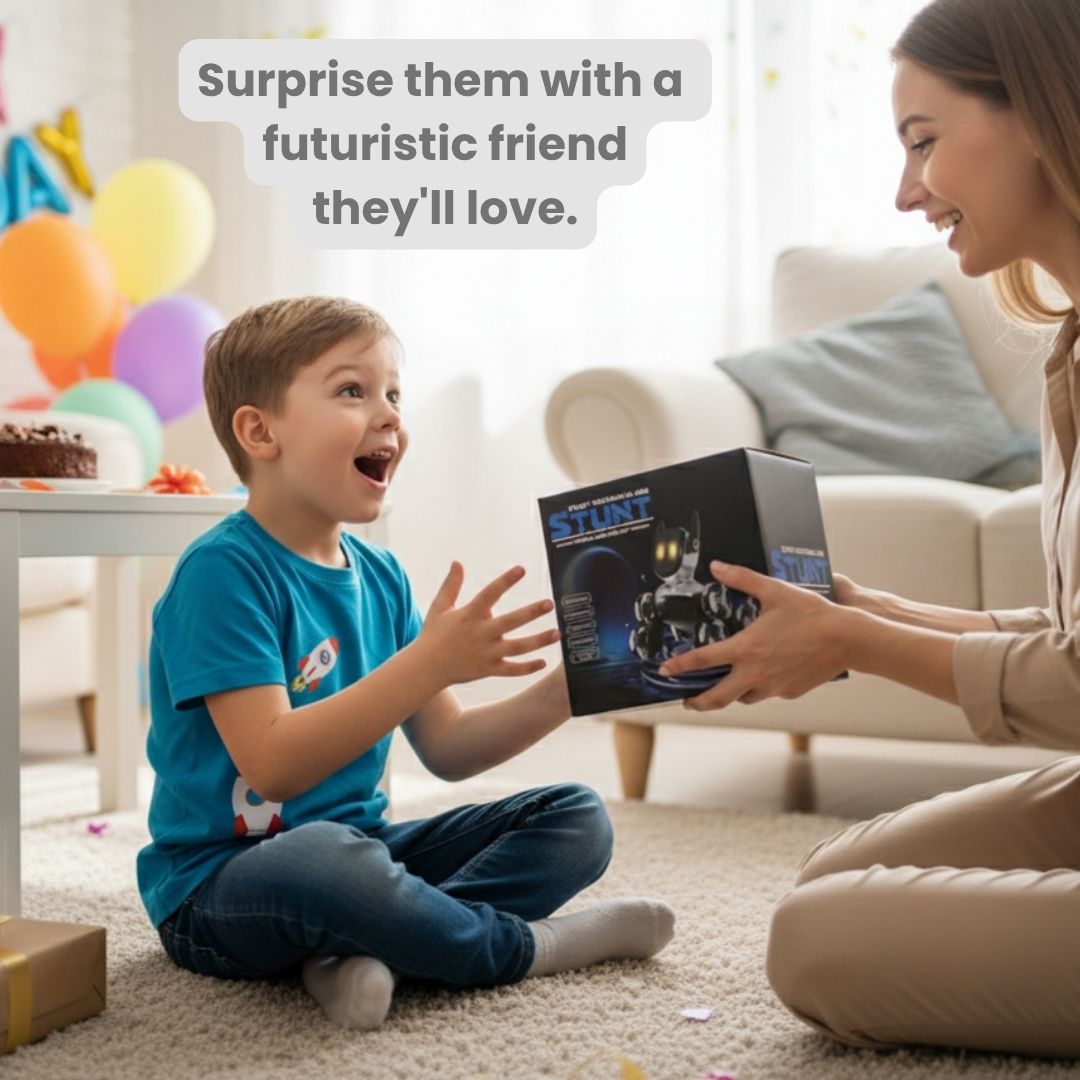 8-Wheel RC Robot Dog Car – Cartoon Style Remote Control Off-Road Vehicle Toy for Kids – All-Terrain, Durable Plastic Build, Fun Gift for Boys & Girls