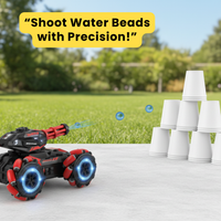 Children Remote Control Battle Tank Toys Can Fire Water Bombs Multiple Driving Modes Gesture Sensor Spray Four-Wheel Drive Tank