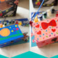 PlumoToys All-In-One DIY Wooden Treasure Box Painting Kit for Kids -Gift for Boys and Girls of All Ages, Use as Memory box Halloween box Jewelry box