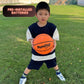 Plumotoys Glow in The Dark Basketball for Teen Boy | Glowing Red Basket Ball, Light Up LED Toy for Night Ball Games | Sports Stuff & Gadgets for Kids Age 8 Years Old and Up