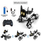 8-Wheel RC Robot Dog Car – Cartoon Style Remote Control Off-Road Vehicle Toy for Kids – All-Terrain, Durable Plastic Build, Fun Gift for Boys & Girls