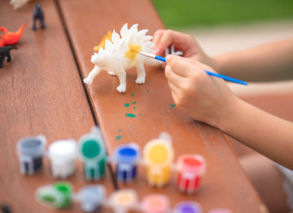 PlumoToys Kids Dinosaur Painting Kit, art kit Paint Dino Party Favors, Painting kit for kids Ideas for Kids Activities Age 4 5 6 7 8 9 10…