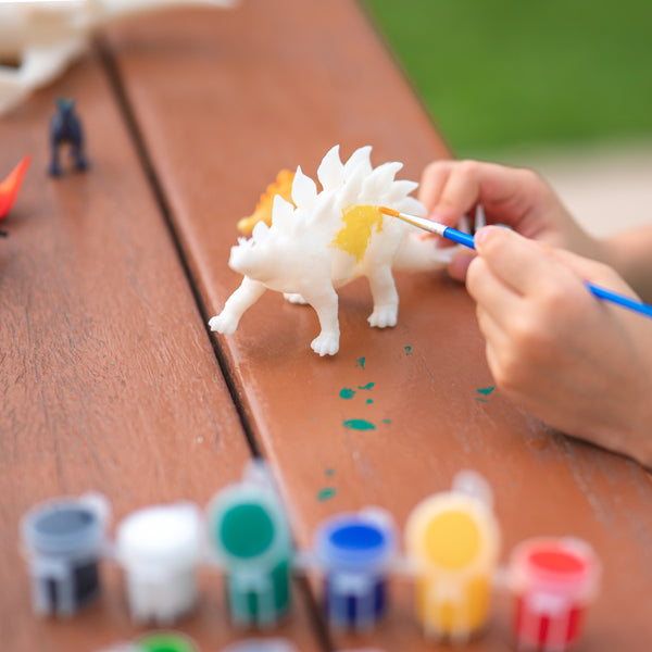 PlumoToys Kids Dinosaur Painting Kit, art kit Paint Dino Party Favors, Painting kit for kids Ideas for Kids Activities Age 4 5 6 7 8 9 10…