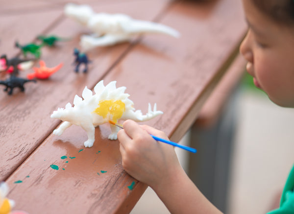 PlumoToys Kids Dinosaur Painting Kit, art kit Paint Dino Party Favors, Painting kit for kids Ideas for Kids Activities Age 4 5 6 7 8 9 10…