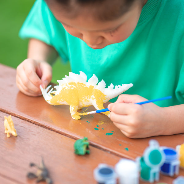 PlumoToys Kids Dinosaur Painting Kit, art kit Paint Dino Party Favors, Painting kit for kids Ideas for Kids Activities Age 4 5 6 7 8 9 10…