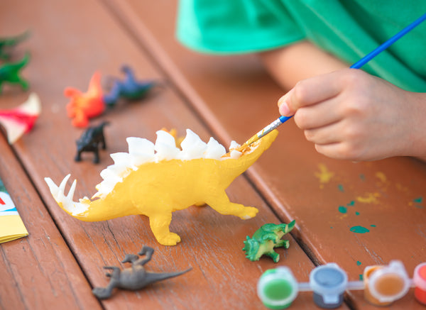 PlumoToys Kids Dinosaur Painting Kit, art kit Paint Dino Party Favors, Painting kit for kids Ideas for Kids Activities Age 4 5 6 7 8 9 10…