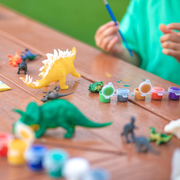 PlumoToys Kids Dinosaur Painting Kit, art kit Paint Dino Party Favors, Painting kit for kids Ideas for Kids Activities Age 4 5 6 7 8 9 10…