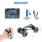 RC Deformation Stunt Car with Light Smoke & Gesture Control – Double-Sided 360° Flips Premium Remote Control Car Toy for Kids