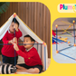 PlumoToys® 90 PCS Fort Building Kit Construction Toys for kids Gift | Build Indoor Outdoors Rocket Ship Play Tent Tower Castles Tunnels Boat Educational STEM toys for Boys Girls Age 5,6,7,8,9,10+