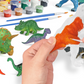PlumoToys Kids Dinosaur Painting Kit, art kit Paint Dino Party Favors, Painting kit for kids Ideas for Kids Activities Age 4 5 6 7 8 9 10…