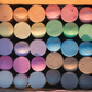 PlumoToys® 40 Pcs Chalk Set 10 colors washable colorful chalk set for school supplies and home sidewalk chalk set toys gift party favor for girls boys 3,4,5,6,7,8,9,10 years ol