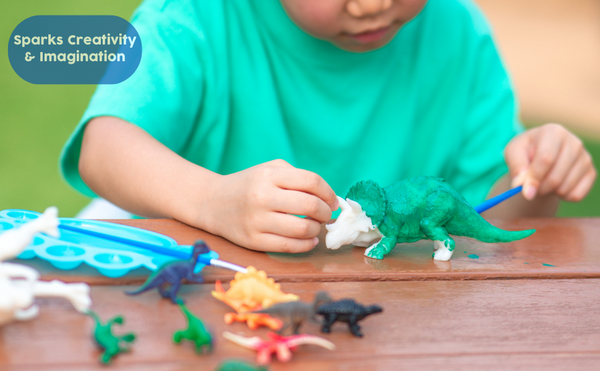 PlumoToys Kids Dinosaur Painting Kit, art kit Paint Dino Party Favors, Painting kit for kids Ideas for Kids Activities Age 4 5 6 7 8 9 10…